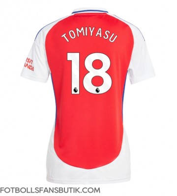 Arsenal Takehiro Tomiyasu #18 Replika Hemmatröja Damer 2024-25 Kortärmad